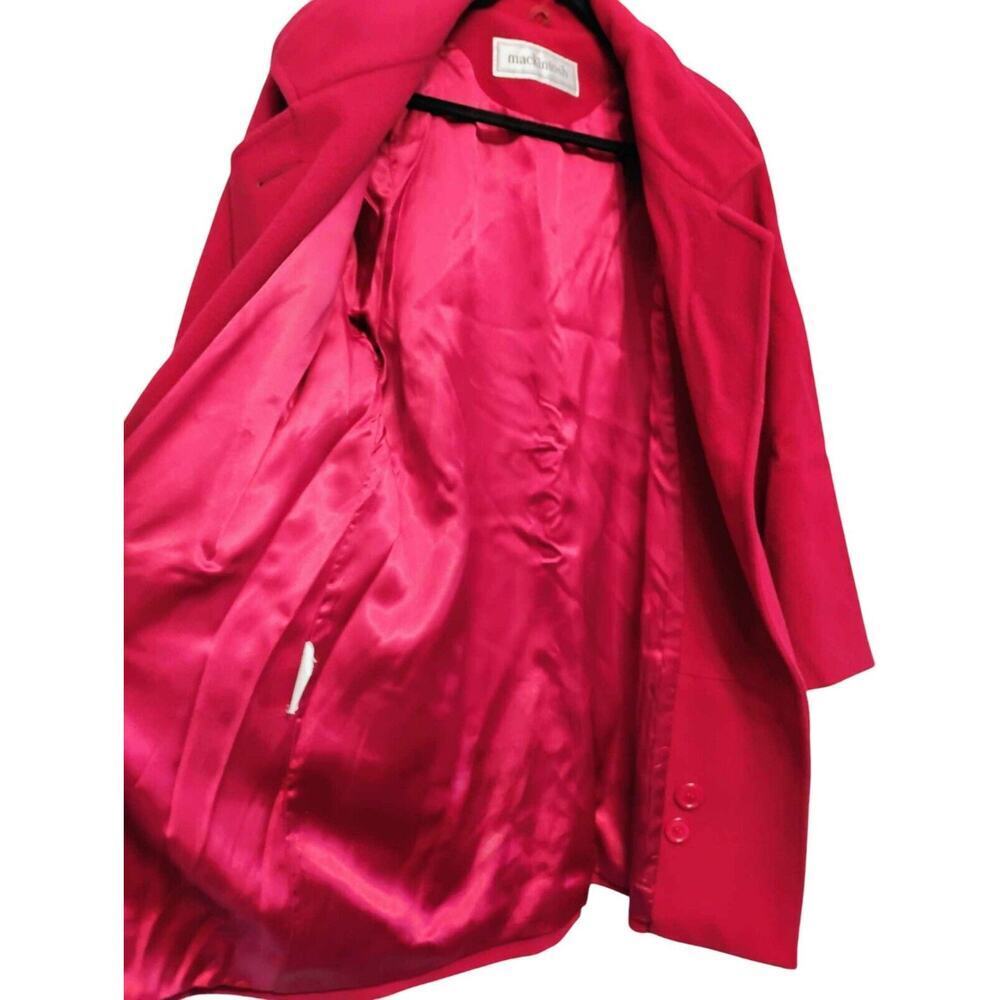 Mackintosh Vintage 100% Pure Wool Red Blazer. Size L - Picture 6 of 11